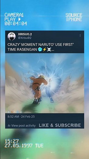 Naruto' Use first time Rasengan 🥶