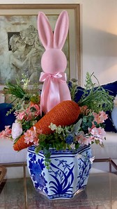 5.6K views · 145 reactions | Bunny Centerpiece DIY! . . . #spring #decor #diy #springdecor #springdecorations #easter #easterdecor #springdiy | Ramon - at HOME | Facebook