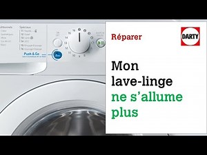 Mon lave linge ne s'allume pas