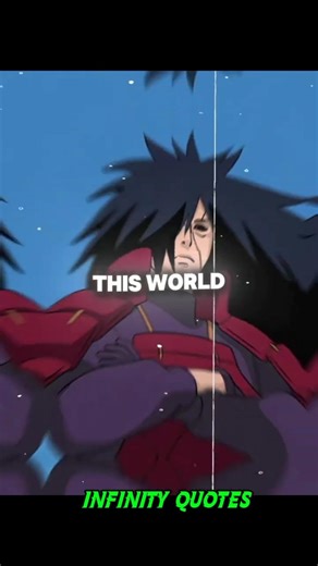 This Madara Quote Changed Everything… #madara #narutoshippuden #animequotes #uchiha #shorts