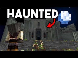 I Built a HAUNTED CASTLE In Hardcore Minecraft