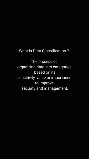 What is Data Classification ? #aisecurity