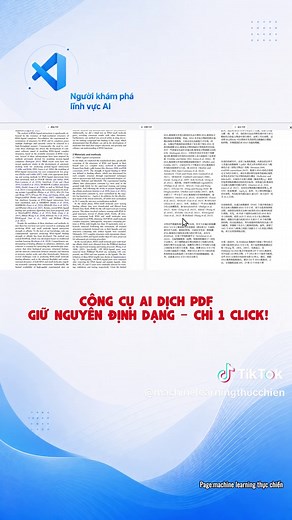 công cụ ai dịch pdf giữ nguyên định dạng – chỉ 1 click 🚀📄 #ai #congcuaI #dichpdf #congnghe #hoctap