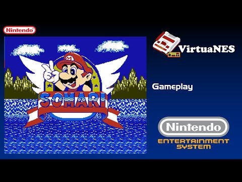 Somari Gameplay - Nivel 1: Zona de Colina Verde (NES)