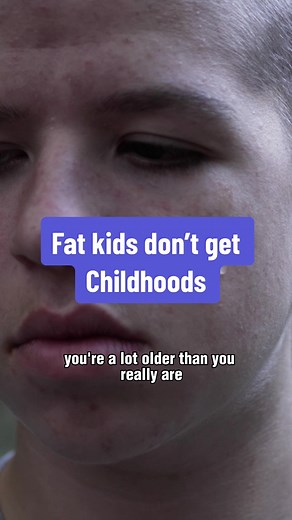 Fat Kids Dont Get Childhoods #growingupfat #bigboy #bigfella #weightloss #fatloss