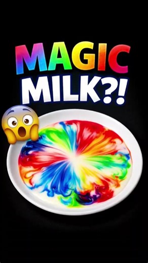 Magic Milk Experiment Kids Will LOVE! 🌈