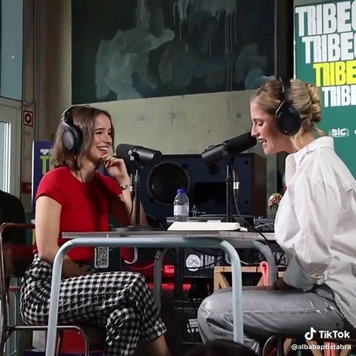 Alba Baptista Gravação Podcast Geração 90