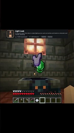 Best light mods/resource packs #minecraft