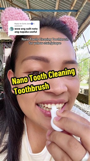 Deep Cleaning with Nano Tooth Cleaning Toothbrush
