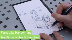 (3 pack) Rocketbook Core Smart Spiral Notebook, Dot-Grid and Lined Pages, 32 Pages, 8.5 x 11", Black - Walmart.com