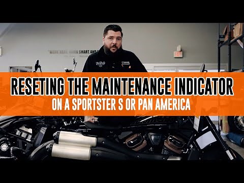 Resetting The Maintenance Indicator On A Sportster S or Pan America | Trev Deeley Motorcycles