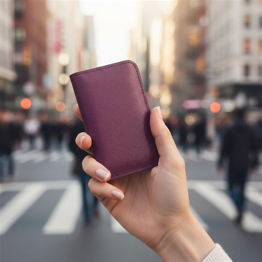 Handmade Leather Wallet | Slim Minimalist Card Holder - Etsy