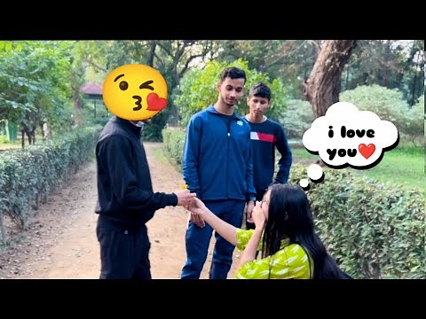 Proposing To Random Boy 😍 ll He said yes 🙈 ll RIYA VLOGS