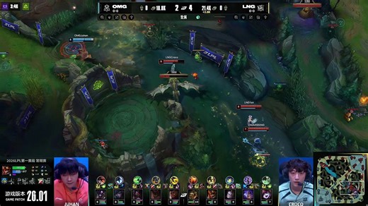LNG拿下第二条小龙，1xn火力全开击杀Juhan石头人