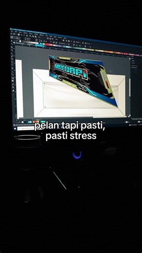 Stress lu 🗿#design #racing #coreldraw