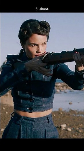 #movie "beautiful spy showing her excellent gun skills" - WWII Guns #ww2 #war #shorts #viral