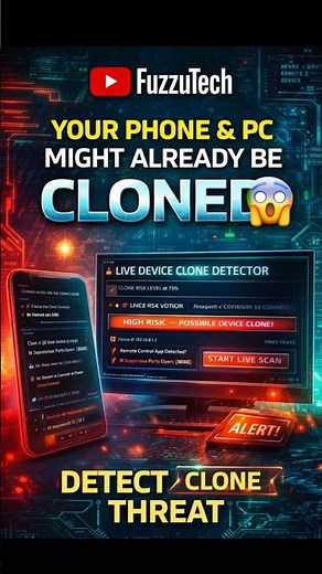Your device could be secretly cloned right now 😱 This Python cyber scanner reveals everything!