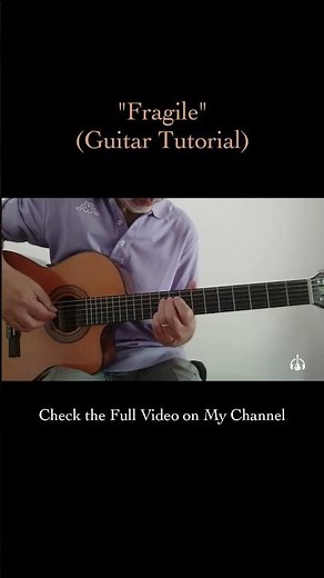 Fragile - Sting (Guitar Tutorial)