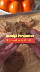 When the persimmons get jammy and custardy, that’s your sign: it’s cookie time - and an even better time to gift them. 🧡 ~ Ingredients: 1/2 cup unsalted butter 1 tsp vanilla extract 1/2 cup light brown sugar 1/2 cup granulated sugar 1 large egg, room temperature 1/2 cup pulp of ripe hachiya persimmon 2 cups all-purpose flour 1 tsp salt 1 tsp cinnamon 1/4 tsp nutmeg 1/4 tsp ginger 1/2 tsp baking soda 1/2 tsp baking powder 1/4 cup granulated sugar 1/2 tbsp cinnamon 🍴📸 by @lexeaat | Tastemade