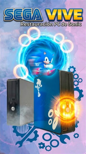 Convertí un PC viejo en un PC de Sonic