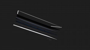 Download Animation 3D shows a solar panel is divided in its parts with names for free