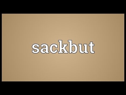 Sackbut Meaning