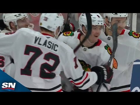 Blackhawks Blitz Bruins With Three Goals In 1:33