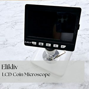 Watch LCD Coin Microscope up to 1000x Magnification  on Amazon Live