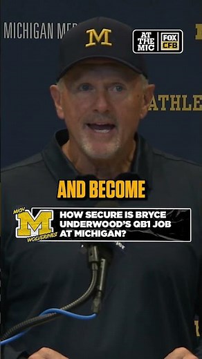 HC Kyle Whittingham addresses Bryce Underwood's future as Michigan's QB1 #CFB #michigan #football