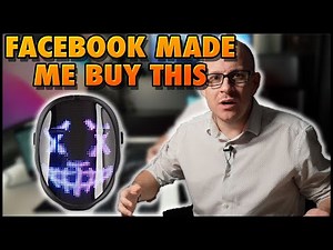 The Chemion LED Face Mask, Perfect for Halloween!