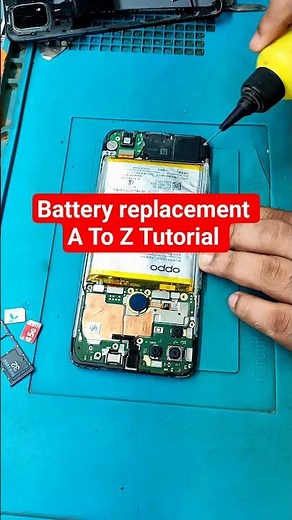 Mobile Battery Change Tutorial A to Z | Step by Step Mobile Repair Video #smartphone #tech #repair