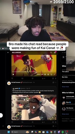 Maybe we all need to read 😭💔 #saucekill #killkrew #twitch #reading #kaicenat