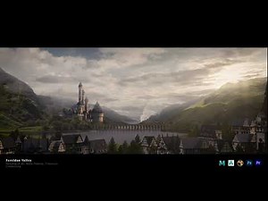 Digital Matte Painting // Environment Showreel // 2021