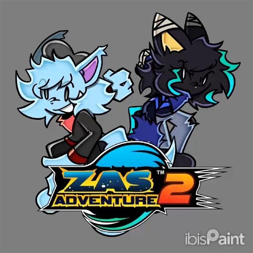 zas adventure 2 (oc speedpaint)