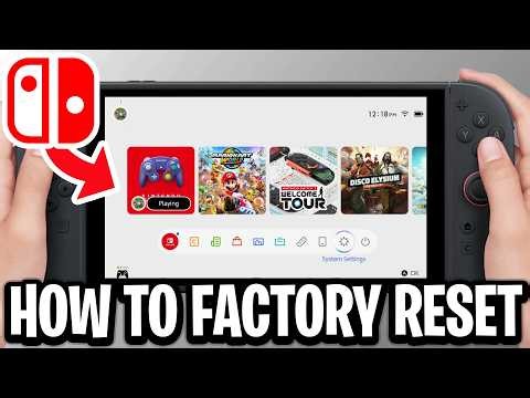 How To Factory Reset Nintendo Switch - Full Guide