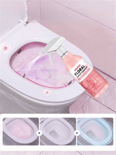 jakehoe 120ml Jack Hao Floral Fragrance Toilet Cleaner | SHEIN