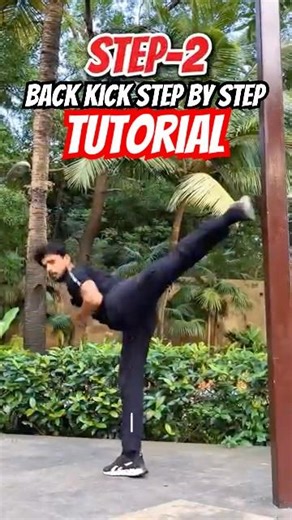 How to Do a Perfect Back Kick | Martial Arts Tutorial | Israr wushu👊💥 #backkick #mma #ufc #shorts