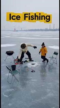 Winter in Canada 2026 – Driving on Frozen Lakes & Ice Fishing in Canada #canadawinter #frozenlake