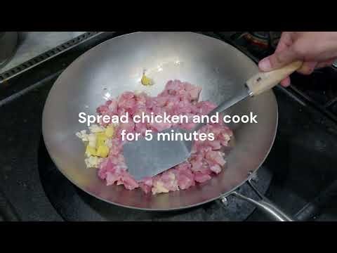 Family Dinner in a Titanium Wok | Valtcan T35 Cooking Demo