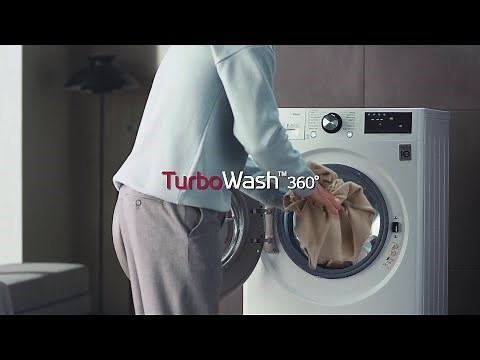 Lavadoras LG con Carga Frontal | Lavado rápido y profundo en menos de 39 min