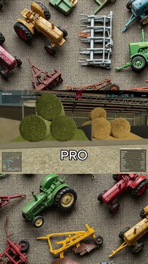 FS22 NOOB vs PRO 🚜 Bale Stacking Challenge – Who Does It Better?