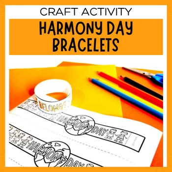 Harmony Day Bracelets | Harmony Week Wristbands | Everyone Belongs Activity