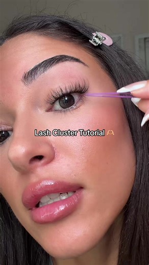 Lash Cluster Tutorial: So gelingt DIY Wimpern
