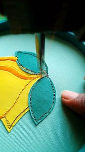 ASMR, watching this embroidery makes you relax and comfortable 🤩🥰 #ASMR #embroidery #sewing #art #fblifestyle | Revanno Bordir