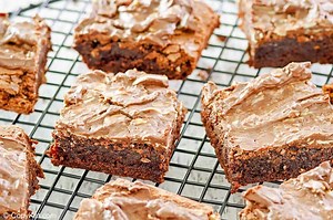 Creme de Menthe Brownies