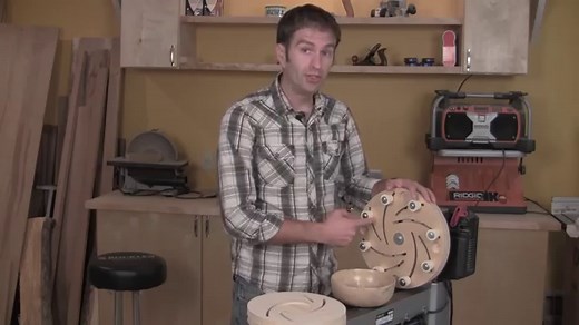 Bowl Turning (Longworth) Chuck Routing Pattern and CNC Files - Woodworking | Blog | Videos | Plans | How To