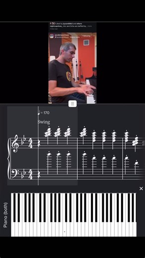 Fred Greene on Instagram: "@jacobmannmusic playing sleigh ride! Tasteful and thoughtful pianist! Great example of how to play stride piano! Enjoy and remember to transcribe learn and grow! #jazz #jazzpiano #christmas #sleighride #stridepiano"
