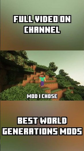 PART 1: BEST World Generation MODS Minecraft 1.21