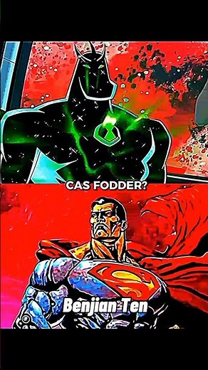 Alien X vs Superheroes from Marvel and DC comics//#ben10 #alienx #vs #shorts #benjianten