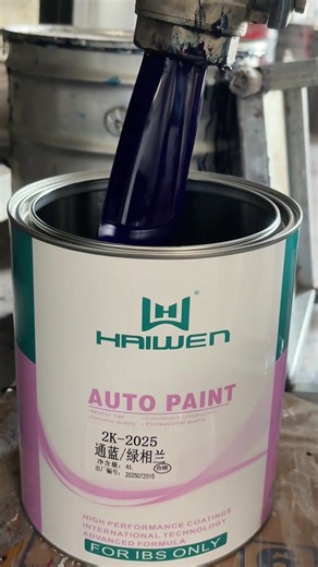 Automotive Refinish Paint: Clear Coat, Hardener, Thinner